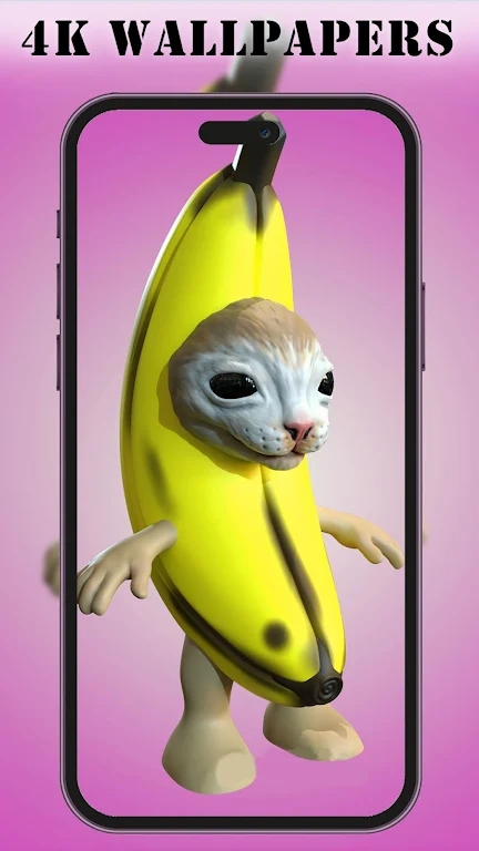 Banana Cat Wallpaper-图2