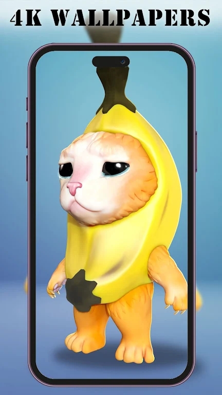 Banana Cat Wallpaper-图3