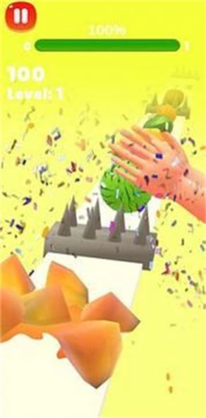 水果粉碎者3D游戏官方手机版（Fruit Smasher 3D）图片1