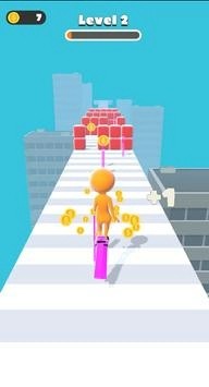 建筑城市地铁高跟鞋跑-图2