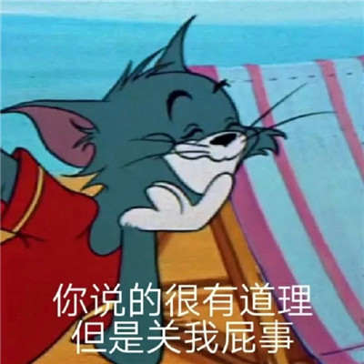 猫和老鼠沙雕表情包gif-图4