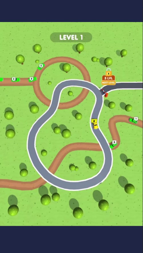 找到你的绿色汽车-图2